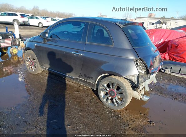 3C3CFFKH9JT416851 2018 FIAT 500 Gray Հետևի ձախ