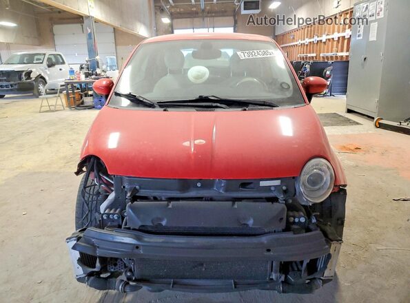 3C3CFFKHXJT465282 2018 FIAT 500 Orange Դիմացի տեսք