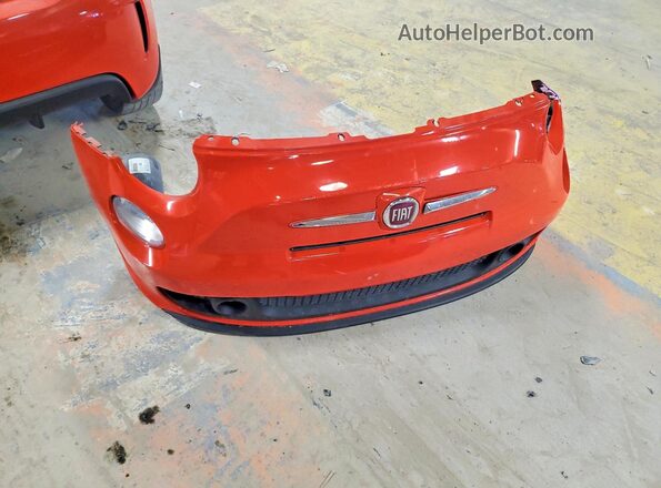 3C3CFFKHXJT465282 2018 FIAT 500 Orange Շարժիչի բաժամունքի տեսք