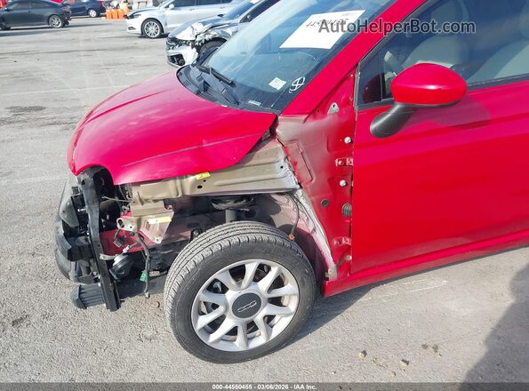 3C3CFFKR0GT125902 2016 FIAT 500 Red 