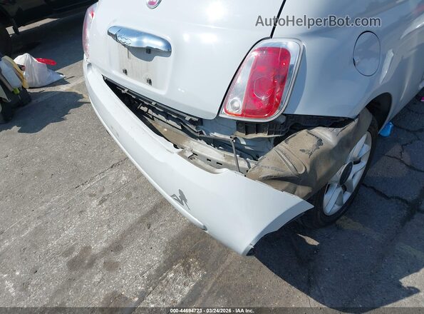 3C3CFFKR1HT661629 2017 FIAT 500 White Սալոնի հետևի տեսք