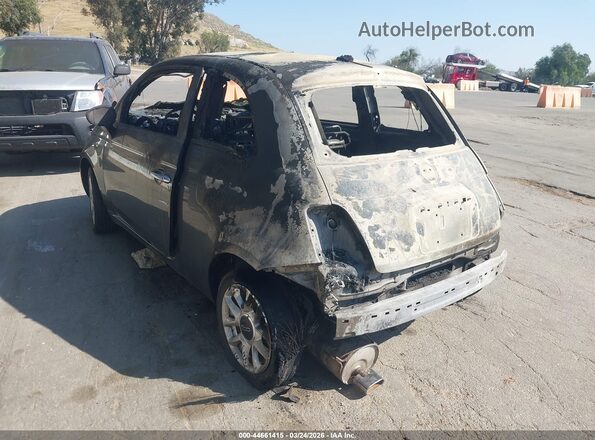 3C3CFFKRXHT697898 2017 FIAT 500 Серый Задняя левая четверть