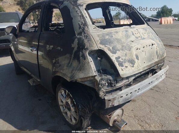 3C3CFFKRXHT697898 2017 FIAT 500 Серый Вид панели приборов