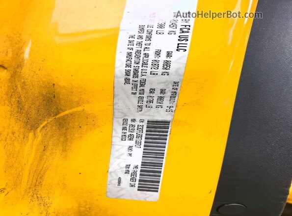 3C3CFFLR3GT133717 2016 FIAT 500 Yellow Vista del compartimento del motor