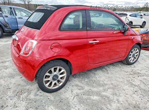 3C3CFFLR7HT594226 2017 FIAT 500 Red Rear right