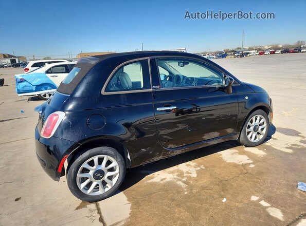 3C3CFFLR7HT697856 2017 FIAT 500 Black Rear right