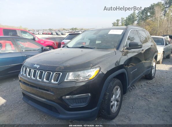 3C4NJCAB3KT637488 2019 JEEP COMPASS Черный 