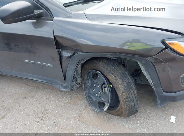 3C4NJCAB3MT550080 2021 JEEP COMPASS Gray Front view