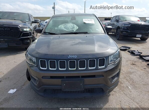 3C4NJCAB3MT550080 2021 JEEP COMPASS Gray Dashboard view