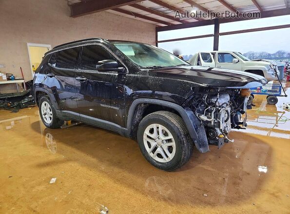 3C4NJCAB5LT169944 2020 JEEP COMPASS Черный Передняя правая четверть