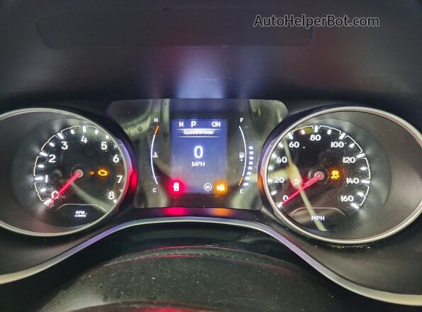 3C4NJCAB5LT169944 2020 JEEP COMPASS Черный Вид щитка приборов