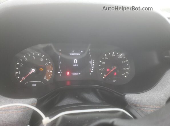 3C4NJCAB5NT103316 2022 JEEP COMPASS Silver Widok zestawu wskaźników