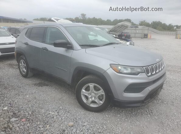 3C4NJCAB5NT103316 2022 JEEP COMPASS Silver Przód prawy