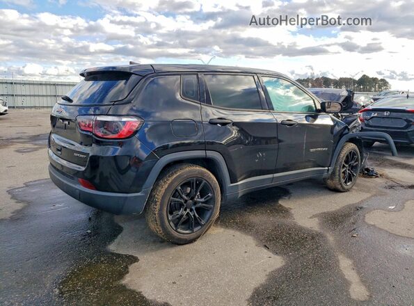 3C4NJCAB7MT505210 2021 JEEP COMPASS Black უკანა მარჯვენა