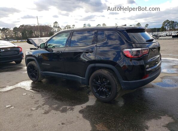 3C4NJCAB7MT505210 2021 JEEP COMPASS Black უკანა მარცხენა