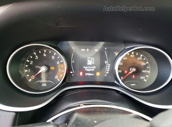 3C4NJCAB7MT505210 2021 JEEP COMPASS Black ხელსაწყოთა პანელის ხედი