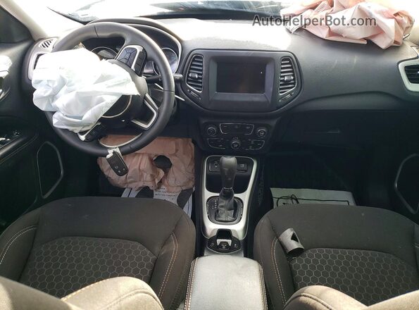 3C4NJCAB7MT505210 2021 JEEP COMPASS Black წინა პანელის ხედი