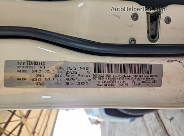3C4NJCAB9KT851014 2019 JEEP COMPASS White 