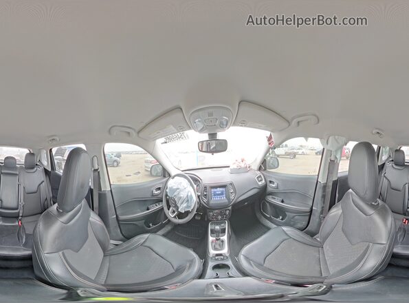 3C4NJCBB0MT574108 2021 JEEP COMPASS Maroon Vista interior de 360 grados