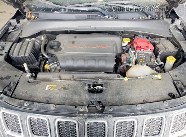 3C4NJCBB0MT581026 2021 JEEP COMPASS Gray Widok komory silnika