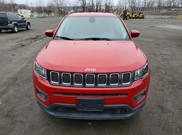 3C4NJCBB1LT130413 2020 JEEP COMPASS Красный Вид спереди
