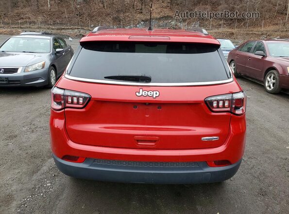 3C4NJCBB1LT130413 2020 JEEP COMPASS Красный Вид сзади