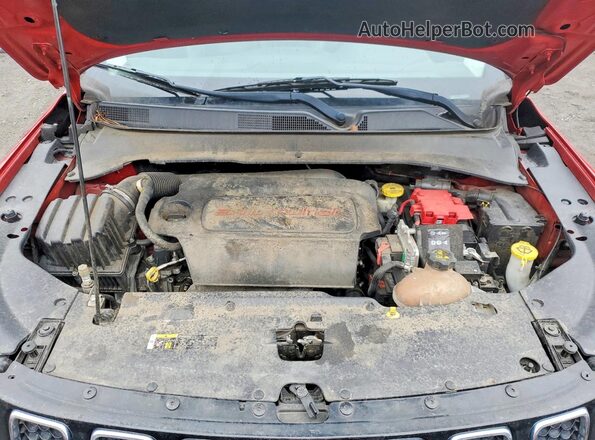 3C4NJCBB1LT130413 2020 JEEP COMPASS Красный Вид подкапотного пространства
