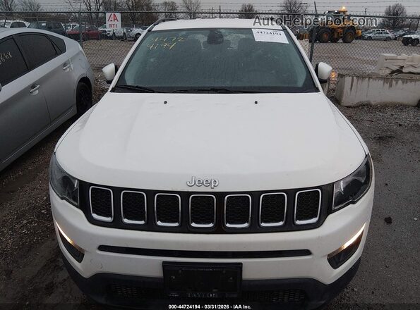 3C4NJCBB3JT356174 2018 JEEP COMPASS White 