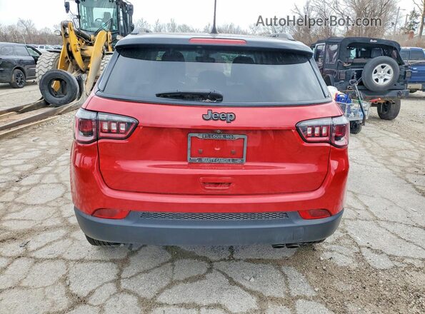 3C4NJCBB3MT567699 2021 JEEP COMPASS Red Հետևի տեսք