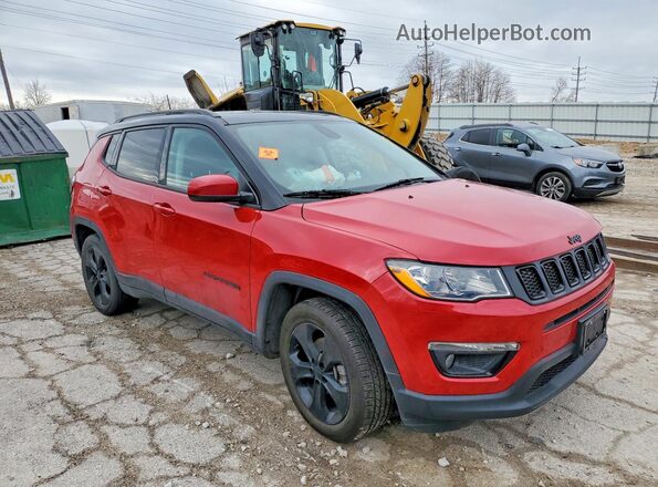 3C4NJCBB3MT567699 2021 JEEP COMPASS Red Առջևի աջ