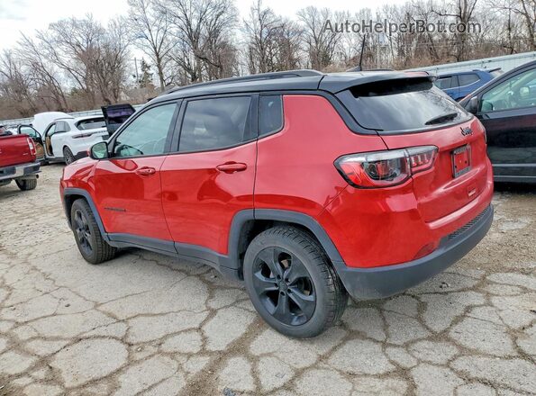 3C4NJCBB3MT567699 2021 JEEP COMPASS Red Հետևի ձախ