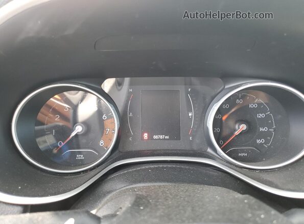 3C4NJCBB5MT532405 2021 JEEP COMPASS White Widok zestawu wskaźników