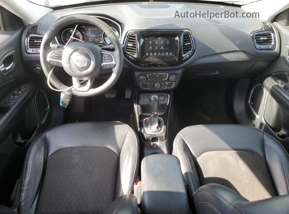 3C4NJCBB5MT532405 2021 JEEP COMPASS White Widok deski rozdzielczej