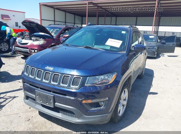 3C4NJCBB6LT121092 2020 JEEP COMPASS Blue Vista tres cuartos delantera izquierda