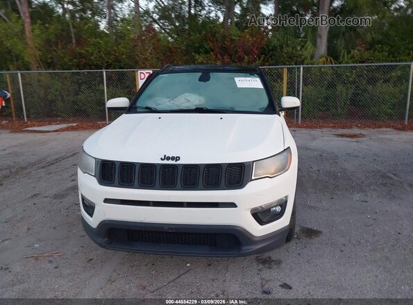3C4NJCBB8MT538988 2021 JEEP COMPASS White ხელსაწყოთა პანელის ხედი