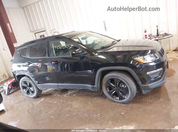 3C4NJCBBXMT597640 2021 JEEP COMPASS Black Widok wnętrza z tyłu