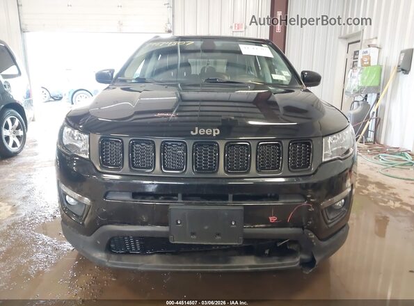 3C4NJCBBXMT597640 2021 JEEP COMPASS Black Widok zestawu wskaźników