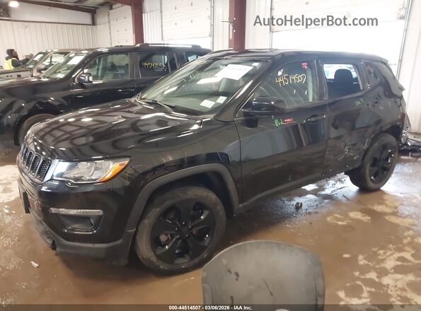 3C4NJCBBXMT597640 2021 JEEP COMPASS Black Przód lewy