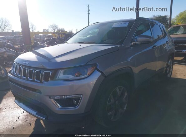3C4NJCCB2JT406383 2018 JEEP COMPASS Silver Front left