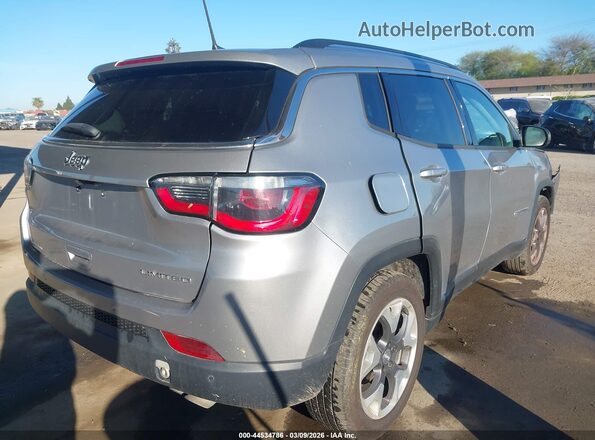 3C4NJCCB2JT406383 2018 JEEP COMPASS Silver Rear right