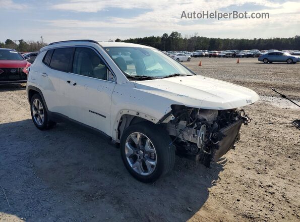 3C4NJCCB5MT528188 2021 JEEP COMPASS White Przód prawy