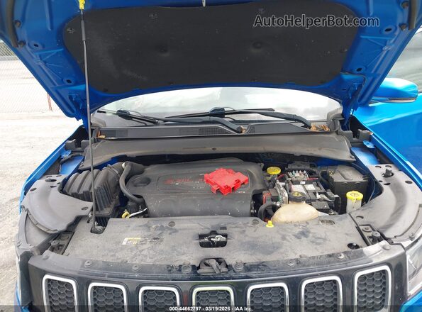 3C4NJCCB5MT555746 2021 JEEP COMPASS Blue Հետևի տեսք