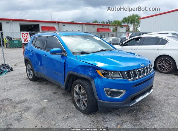 3C4NJCCB5MT555746 2021 JEEP COMPASS Blue Դիմացի տեսք