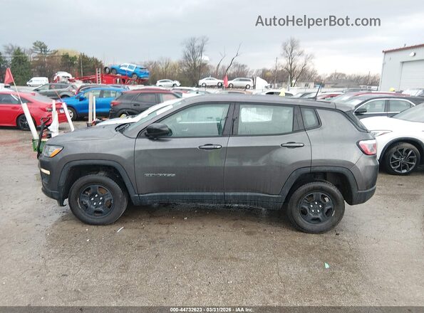 3C4NJDAB0KT794031 2019 JEEP COMPASS Gray Սալոնի 360 աստիճան տեսք
