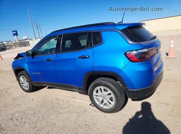 3C4NJDAB0MT601962 2021 JEEP COMPASS Blue Հետևի ձախ