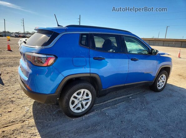 3C4NJDAB0MT601962 2021 JEEP COMPASS Blue Հետևի աջ