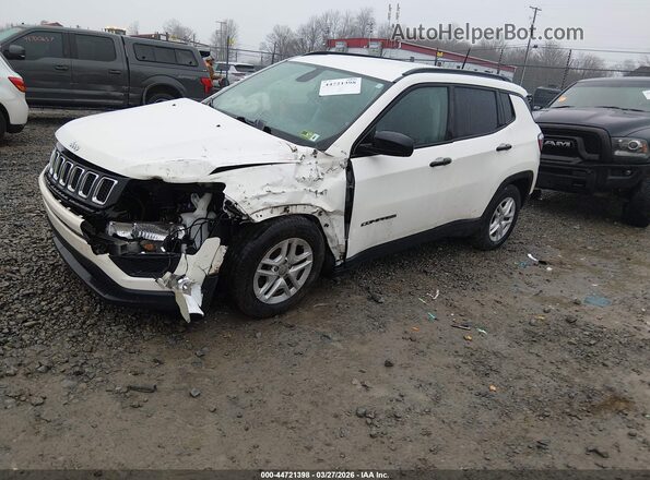 3C4NJDAB2HT647296 2017 JEEP NEW COMPASS White Front left