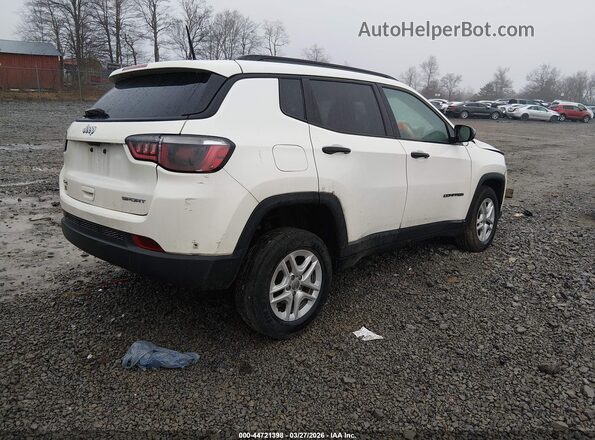 3C4NJDAB2HT647296 2017 JEEP NEW COMPASS White Rear right