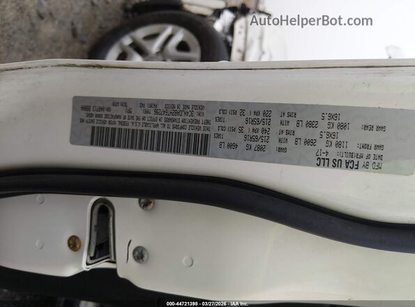 3C4NJDAB2HT647296 2017 JEEP NEW COMPASS White Engine compartment view