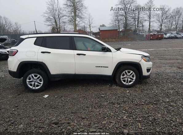 3C4NJDAB2HT647296 2017 JEEP NEW COMPASS White Instrument cluster view